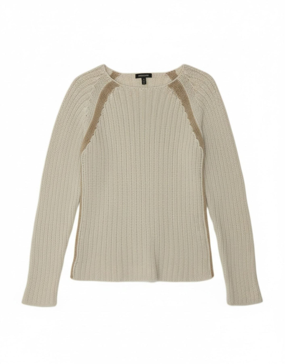 Killer Loop Womens Boat Neck Jumper Sweater UK 10 Small White Striped