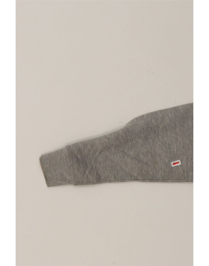 LEVI'S Boys Graphic Hoodie Jumper 13-14 Years XL Grey Cotton Vintage Levi's and Second-Hand Levi's from Messina Hembry 