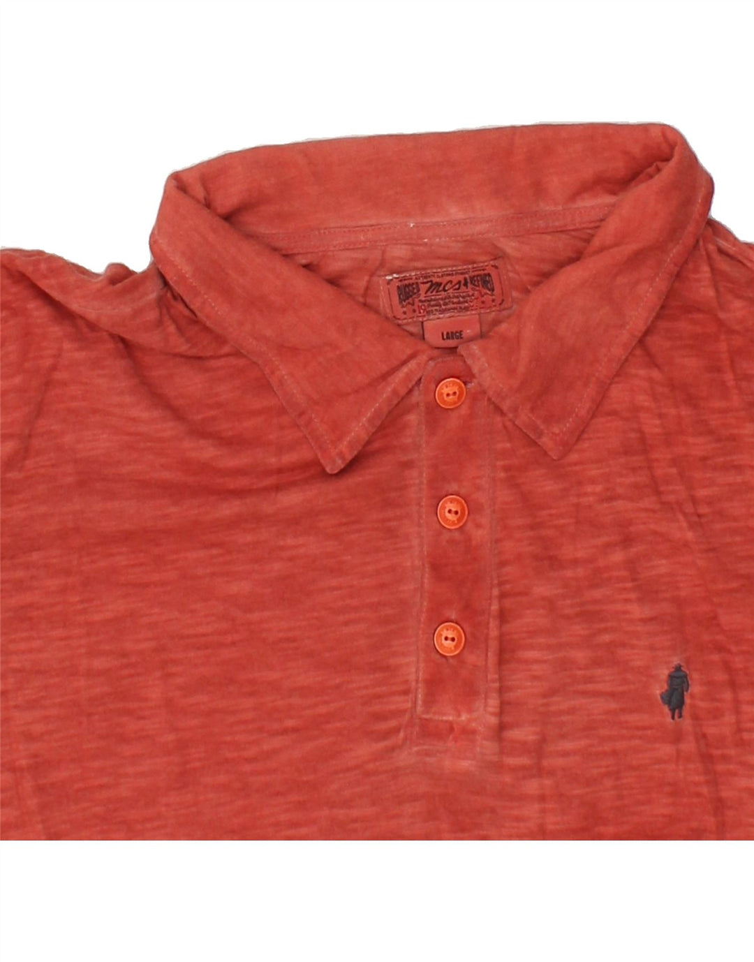 MARLBORO CLASSICS Mens Polo Shirt Large Red Vintage Marlboro Classics and Second-Hand Marlboro Classics from Messina Hembry 
