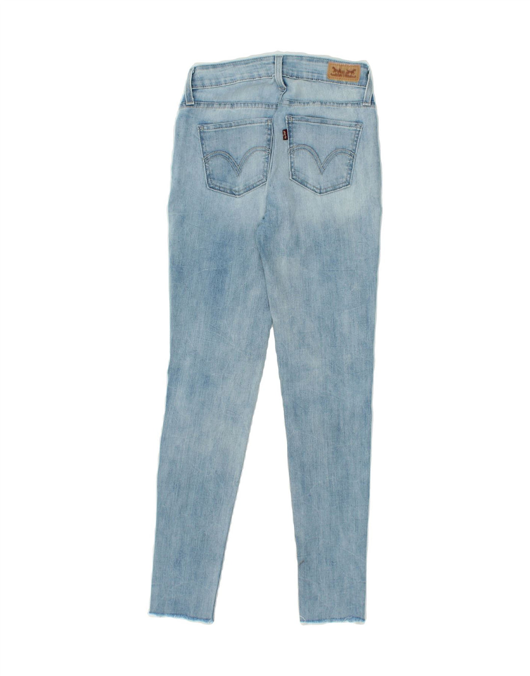 LEVI'S Womens Legging Skinny Jeans W26 L30 Blue Cotton Vintage Levi's and Second-Hand Levi's from Messina Hembry 