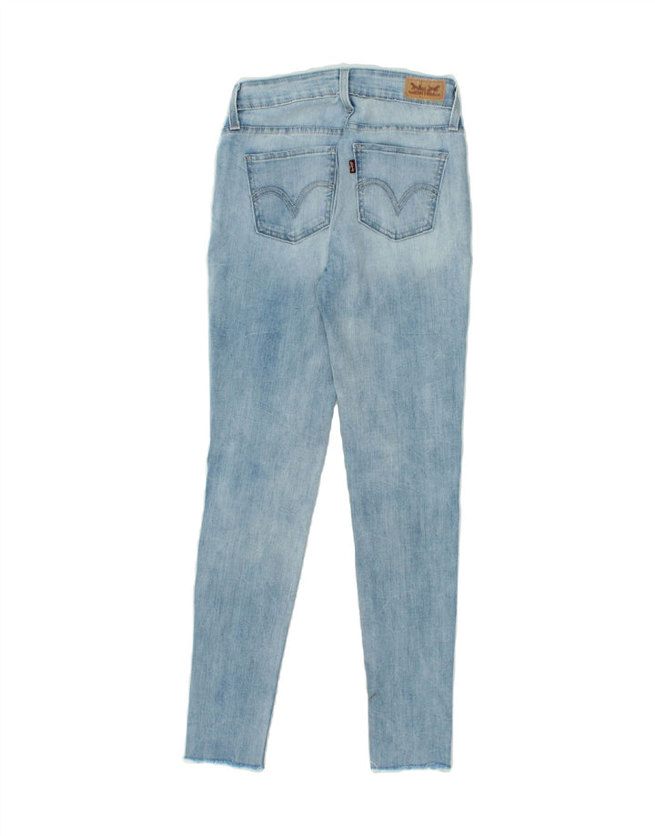 LEVI'S Womens Legging Skinny Jeans W26 L30 Blue Cotton Vintage Levi's and Second-Hand Levi's from Messina Hembry 