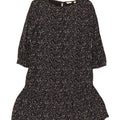 JACK WILLS Womens 3/4 Sleeve Basic Dress UK 6 XS Black Floral Vintage Jack Wills and Second-Hand Jack Wills from Messina Hembry 