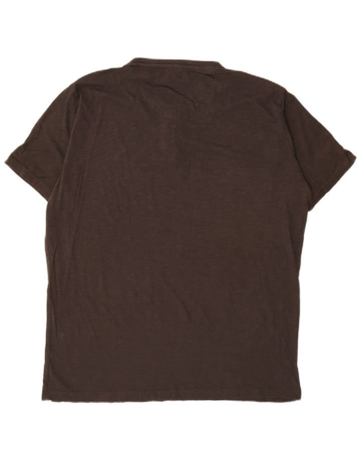 Carrera Mens T-Shirt Top 2XL Grey Cotton