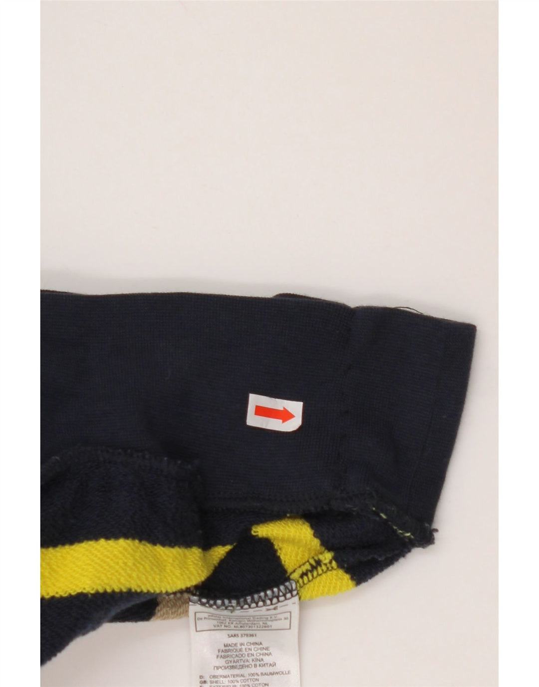 ADIDAS Mens Hoodie Jumper Large Multicoloured Striped Cotton