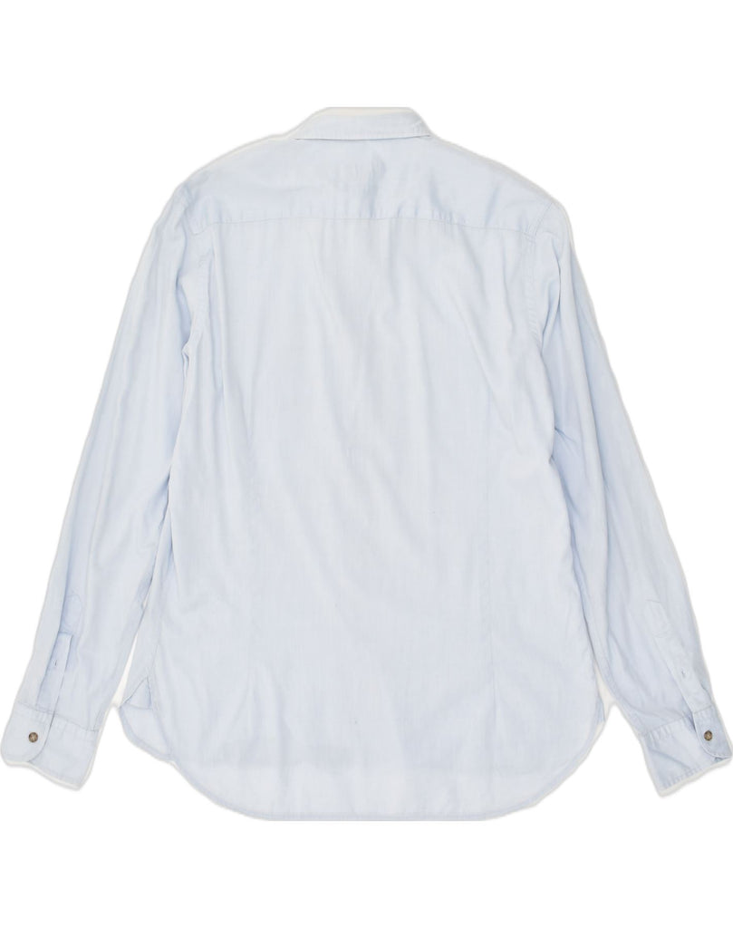MASSIMO DUTTI Mens Shirt Large Blue Cotton | Vintage Massimo Dutti | Thrift | Second-Hand Massimo Dutti | Used Clothing | Messina Hembry 