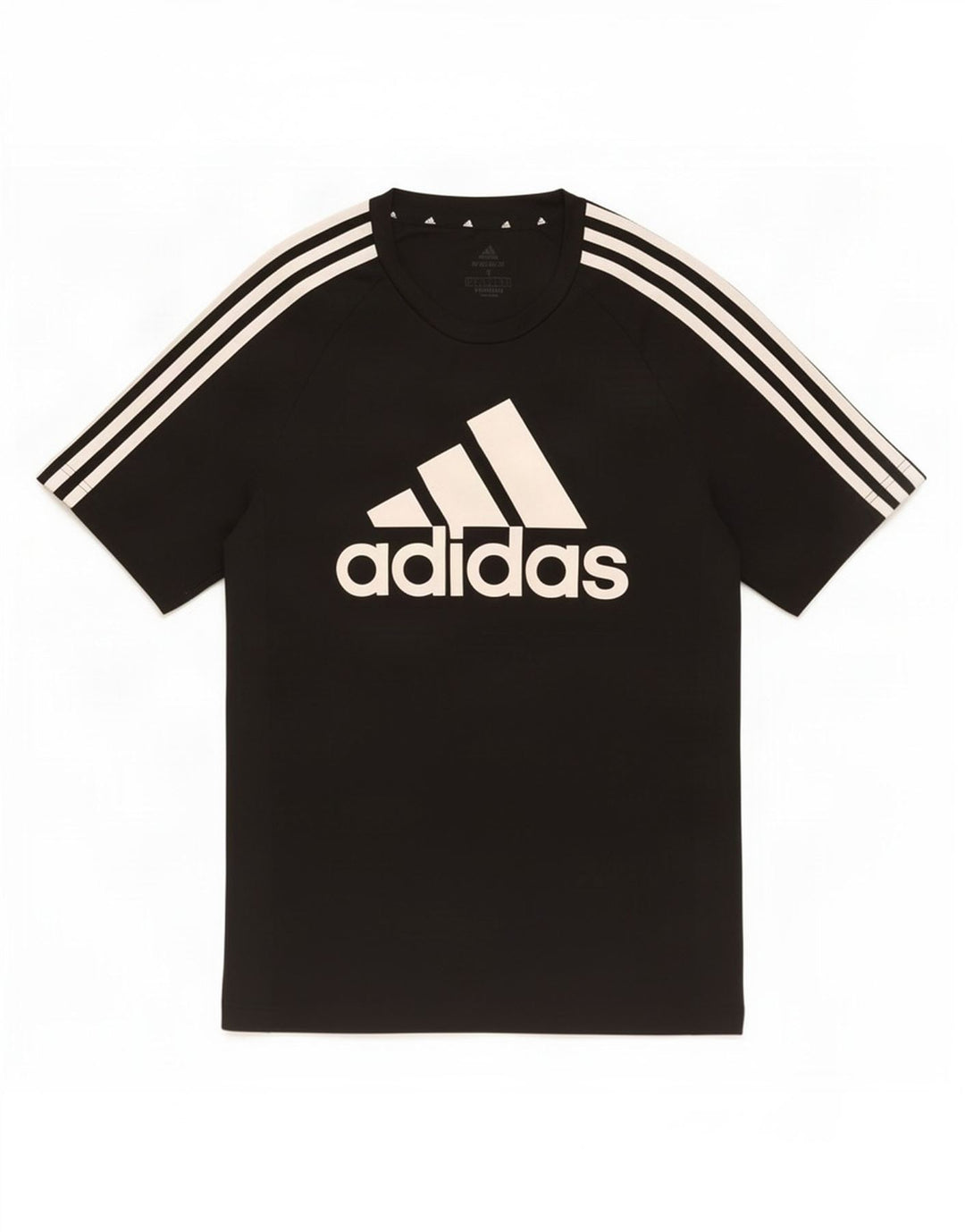 Adidas Mens Aeroready Graphic T-Shirt Top Small Black Polyester