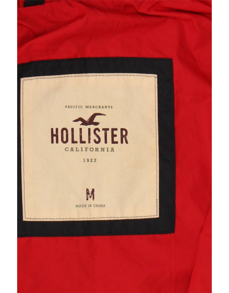 HOLLISTER Mens Bomber Jacket UK 38 Medium Navy Blue Polyester Vintage Hollister and Second-Hand Hollister from Messina Hembry 