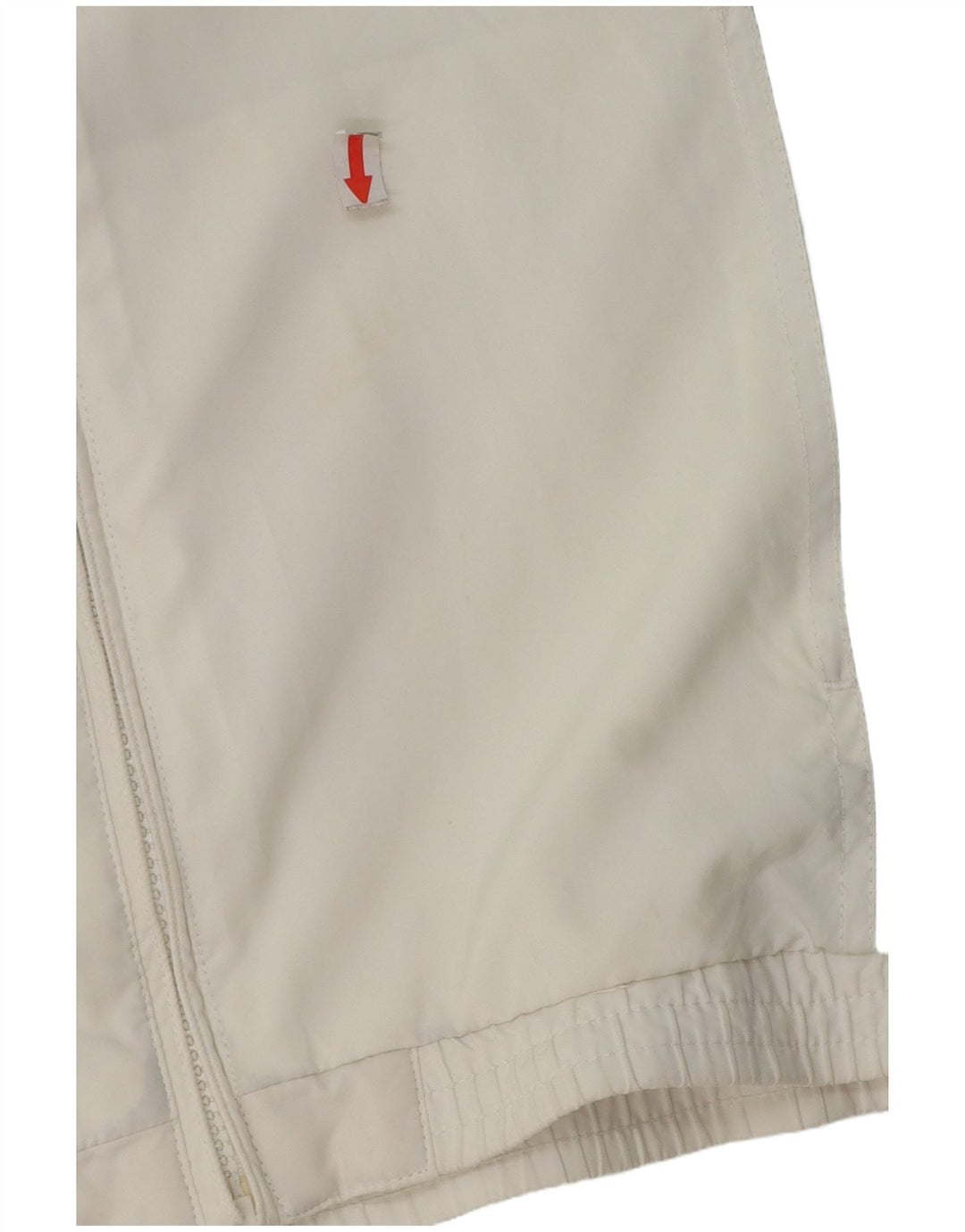 Adidas Boys Tracksuit Top Jacket 11-12 Years White Colourblock Polyester