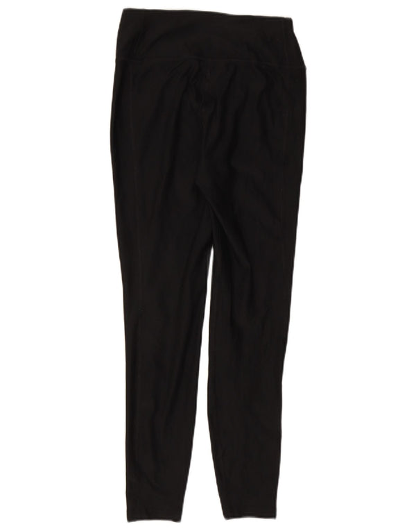 Nike Womens Dri Fit Leggings UK 6 XS Black Polyester