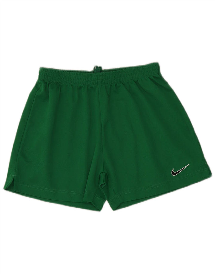 Nike Boys Sport Shorts 13-14 Years XL Green Polyester