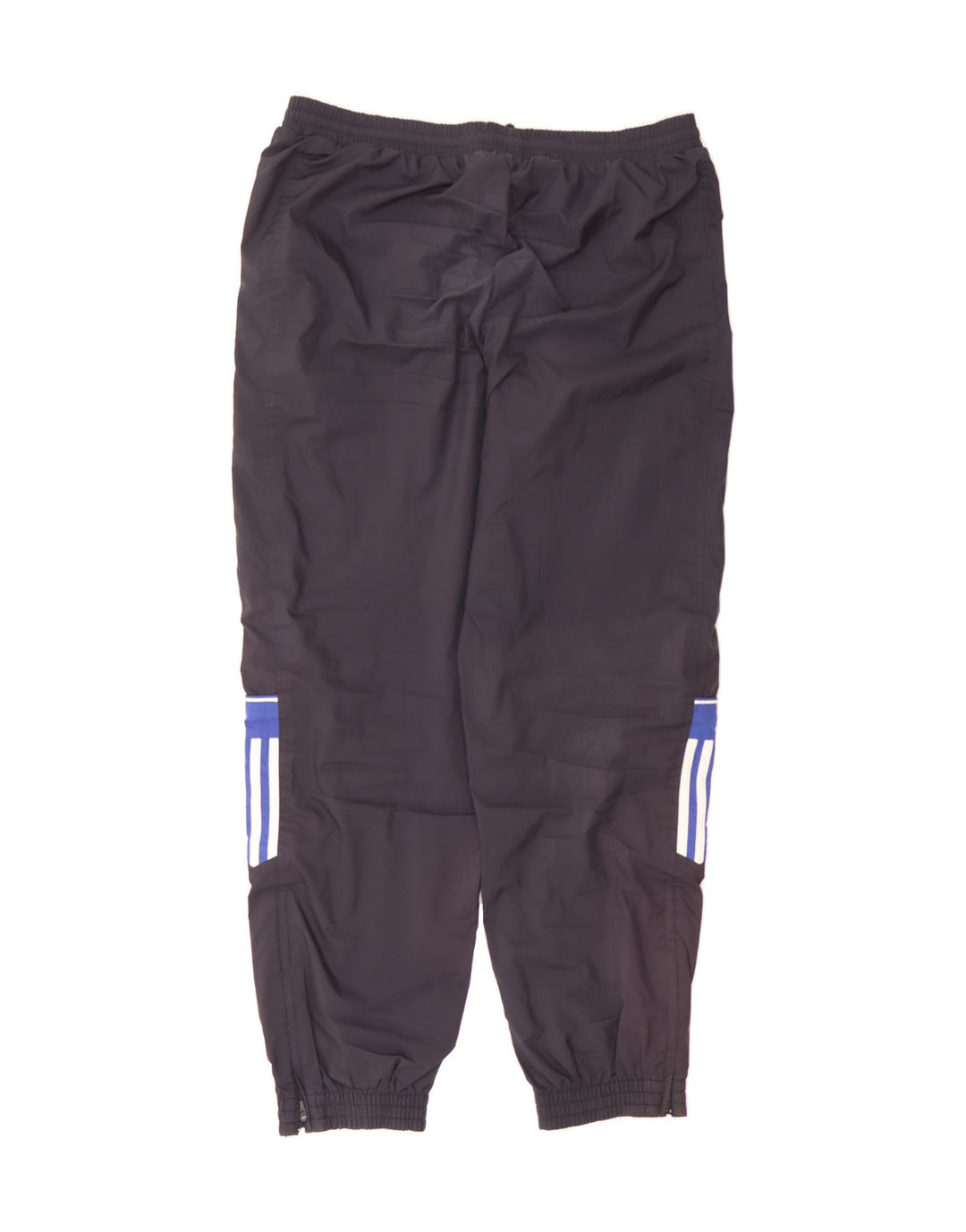 ADIDAS Mens Tracksuit Trousers Joggers UK 40/42 Medium Navy Blue Polyester Vintage Adidas and Second-Hand Adidas from Messina Hembry 