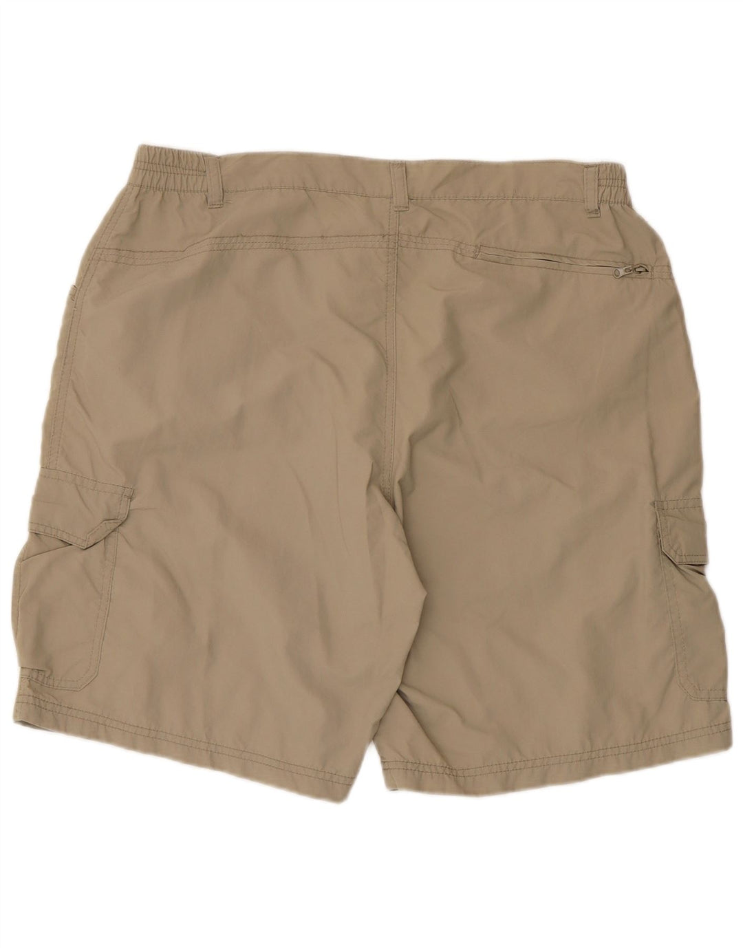 Camargue Mens Cargo Shorts XL W36 Khaki Polyamide