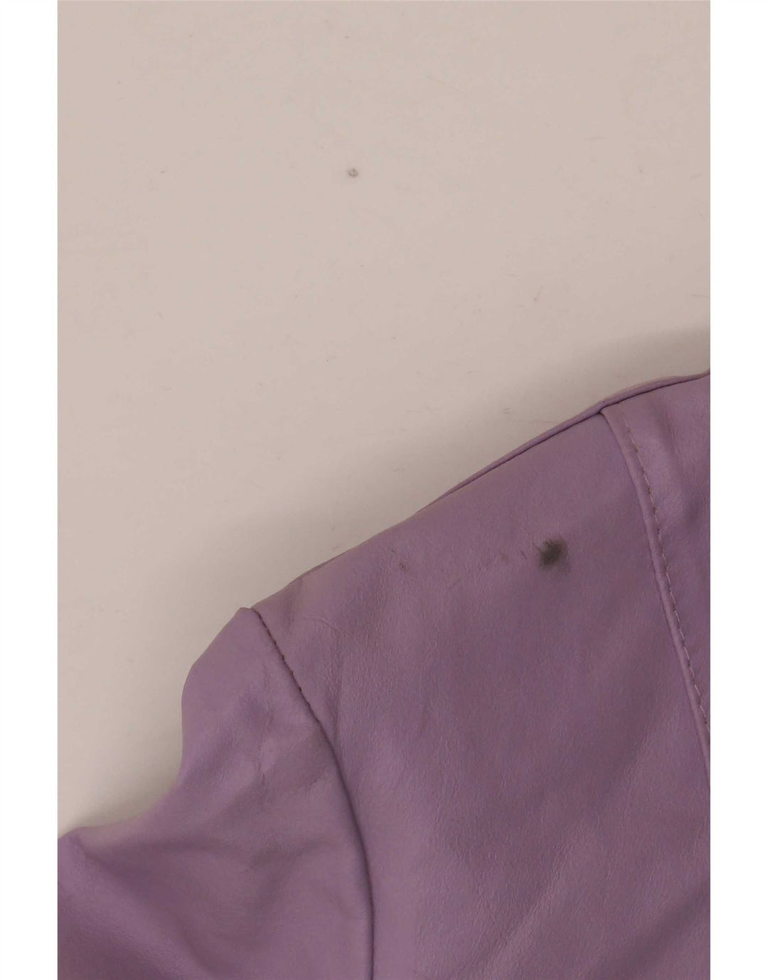 Wit Boy Womens Leather Jacket IT 44 Medium Purple