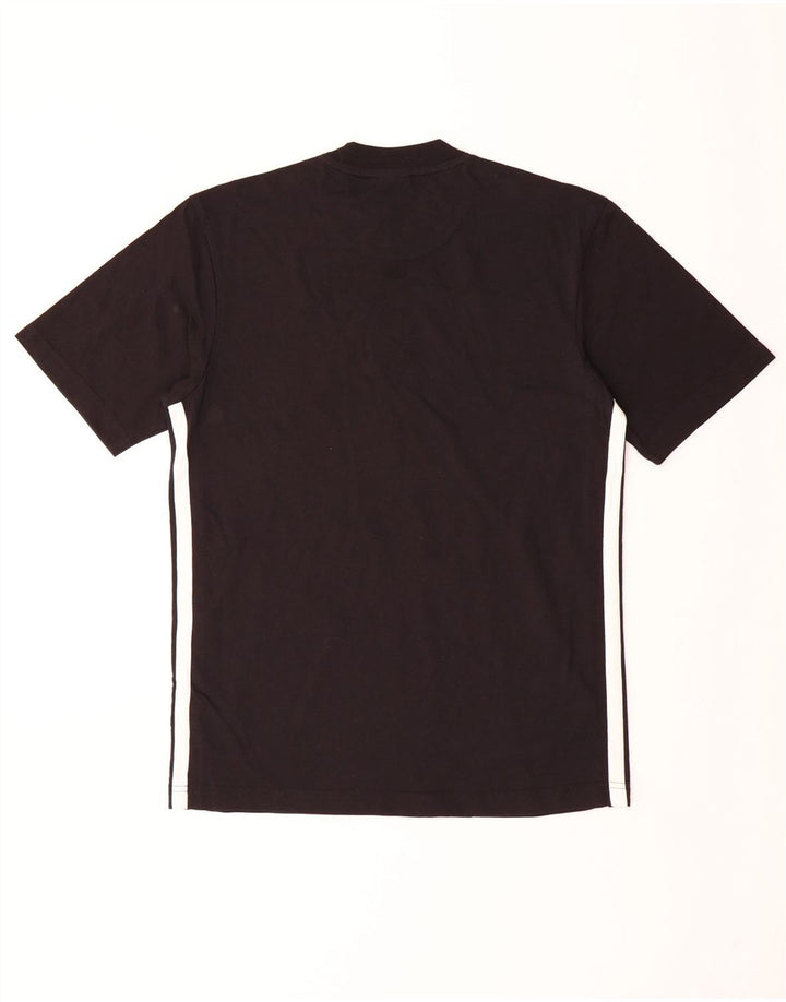 Adidas Mens Graphic T-Shirt Top Small Black Cotton