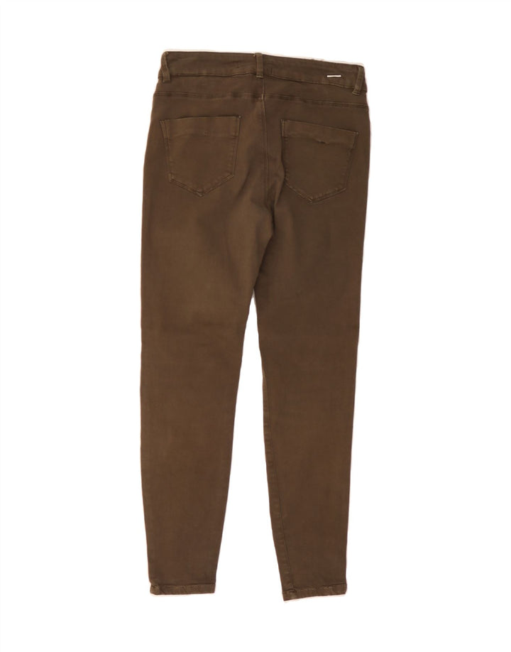 ZARA Womens Skinny Jeans EU 40 Medium W30 L27 Khaki Vintage Zara and Second-Hand Zara from Messina Hembry 