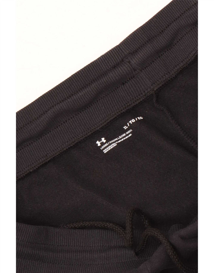 Under Armour Mens Tracksuit Trousers Joggers XL Black