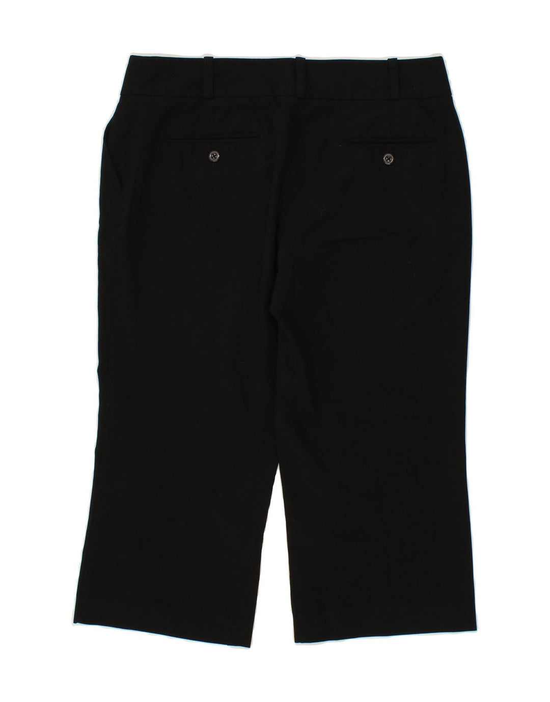 MOSSIMO Womens Straight Capri Trousers US 8 Medium W30 L20 Black Polyester Vintage Mossimo and Second-Hand Mossimo from Messina Hembry 