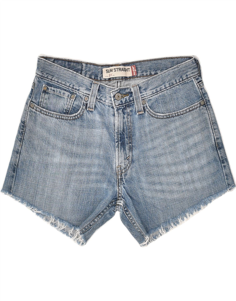 LEVI'S Womens Denim Shorts W31 Medium Blue Cotton | Vintage Levi's | Thrift | Second-Hand Levi's | Used Clothing | Messina Hembry 