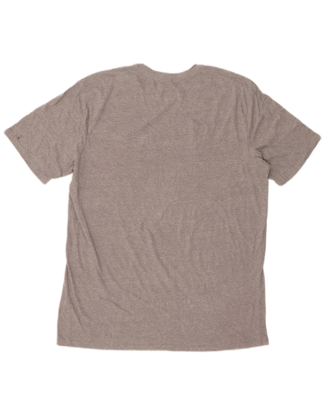 PUMA Mens Graphic T-Shirt Top Large Grey Flecked