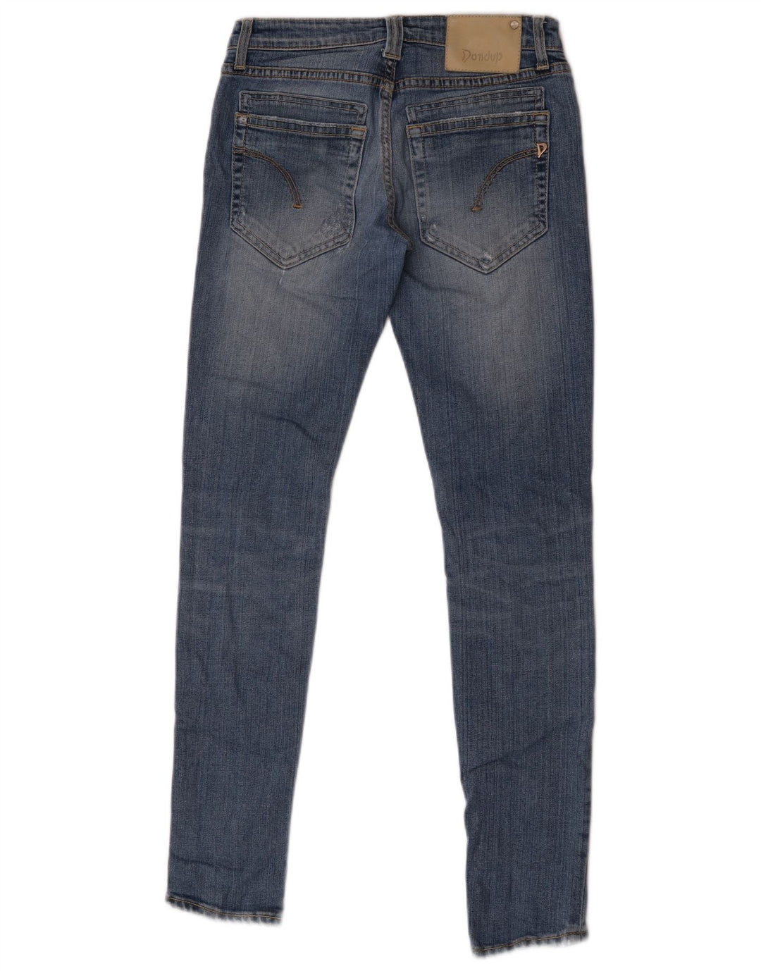 Dondup Womens Skinny Jeans W28 L31 Blue Cotton