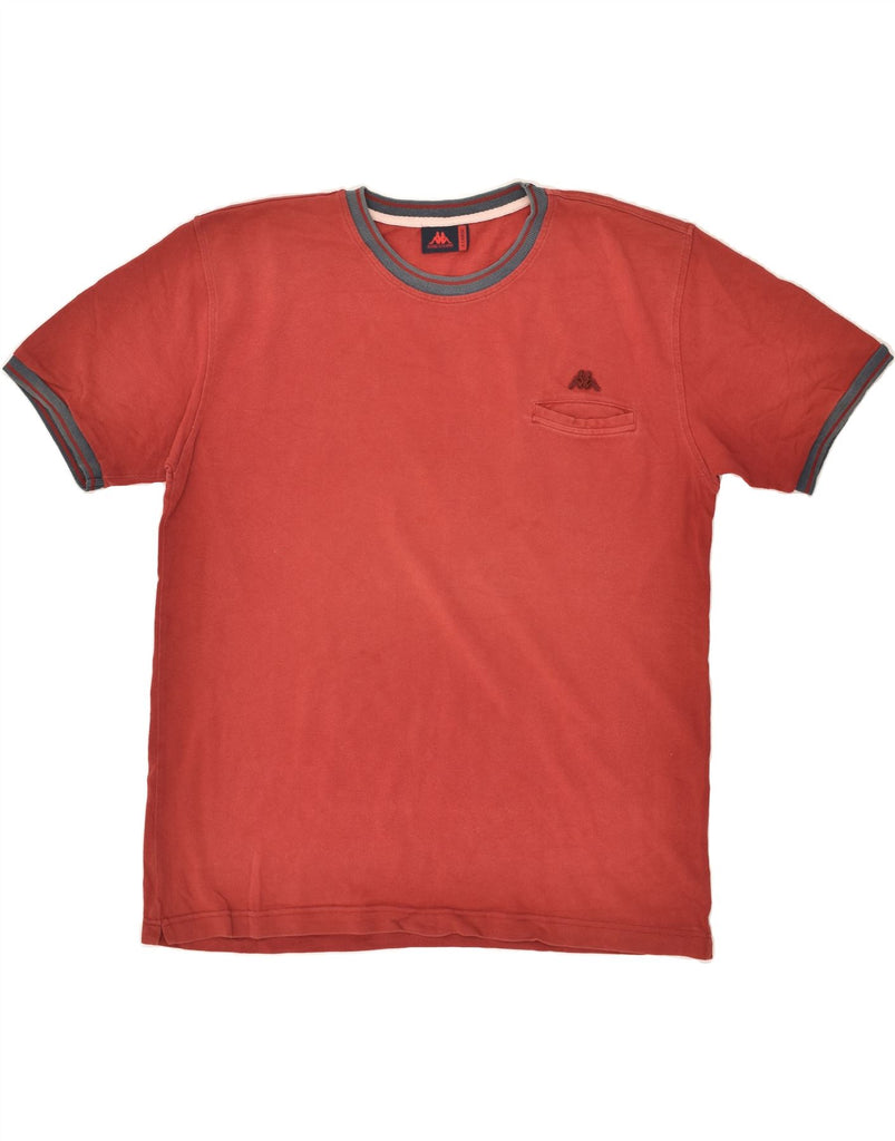 KAPPA Mens T-Shirt Top XL Red Cotton | Vintage Kappa | Thrift | Second-Hand Kappa | Used Clothing | Messina Hembry 