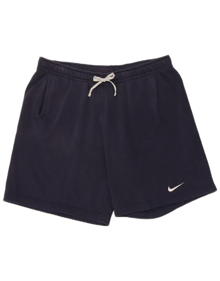 Nike Mens Sport Shorts XL  Navy Blue Cotton