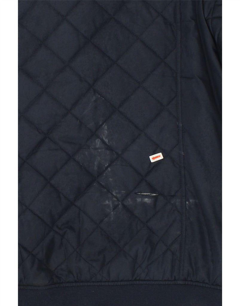 TOMMY HILFIGER Mens Quilted Jacket UK 44 2XL Navy Blue Polyester Vintage Tommy Hilfiger and Second-Hand Tommy Hilfiger from Messina Hembry 