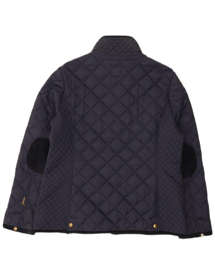 Joules Womens Quilted Jacket UK 18 XL Navy Blue Polyamide