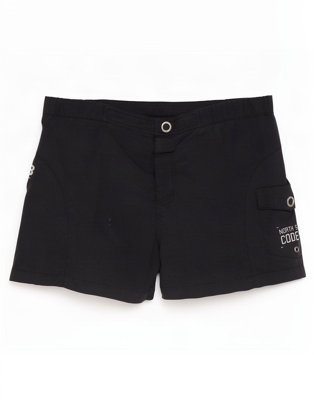 North Sails Mens Graphic Swimming Shorts Large Navy Blue Nylon
