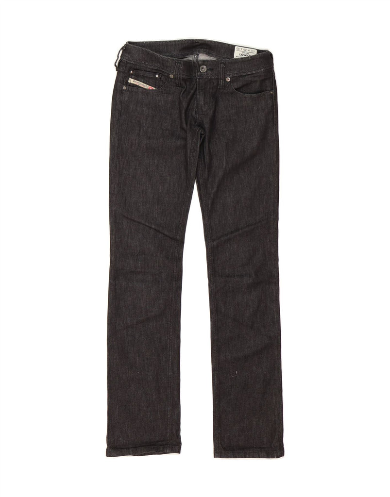 DIESEL Womens Lowky Skinny Jeans W25 L32 Black Cotton Vintage Diesel and Second-Hand Diesel from Messina Hembry 