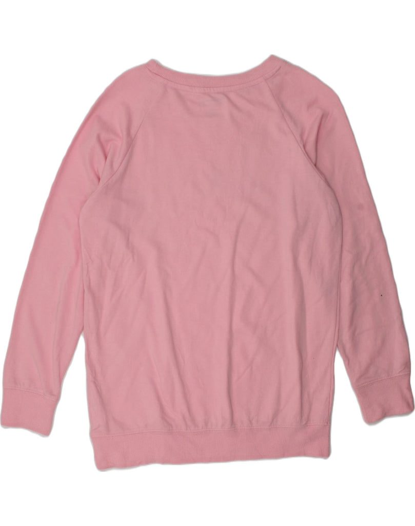 CHAMPION Girls Graphic Sweatshirt Jumper 13-14 Years XL Pink Cotton | Vintage Champion | Thrift | Second-Hand Champion | Used Clothing | Messina Hembry 