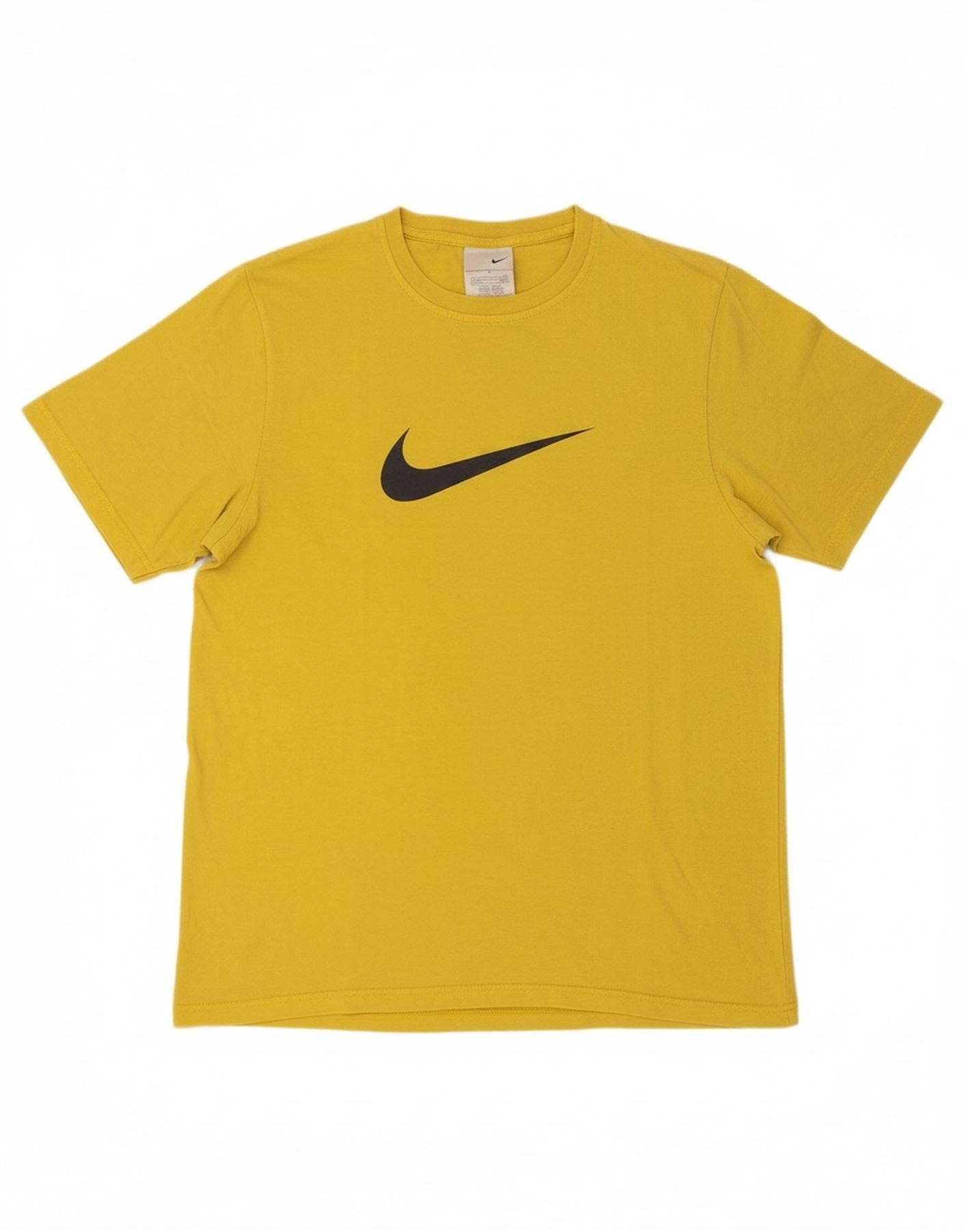mens yellow nike t shirt