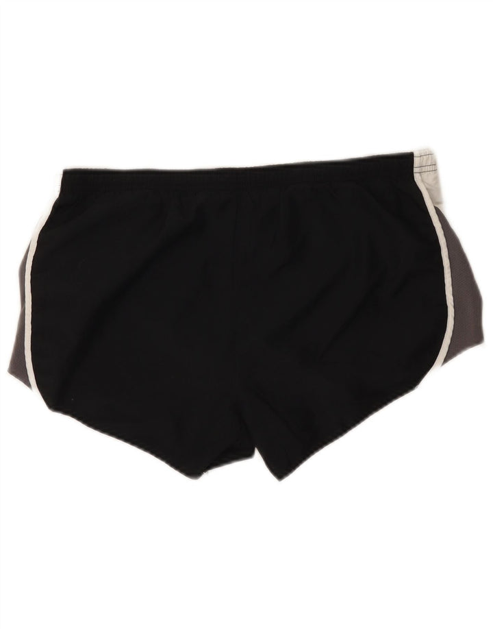 Nike Womens Dri Fit Sport Shorts UK 10 Small Black Polyester