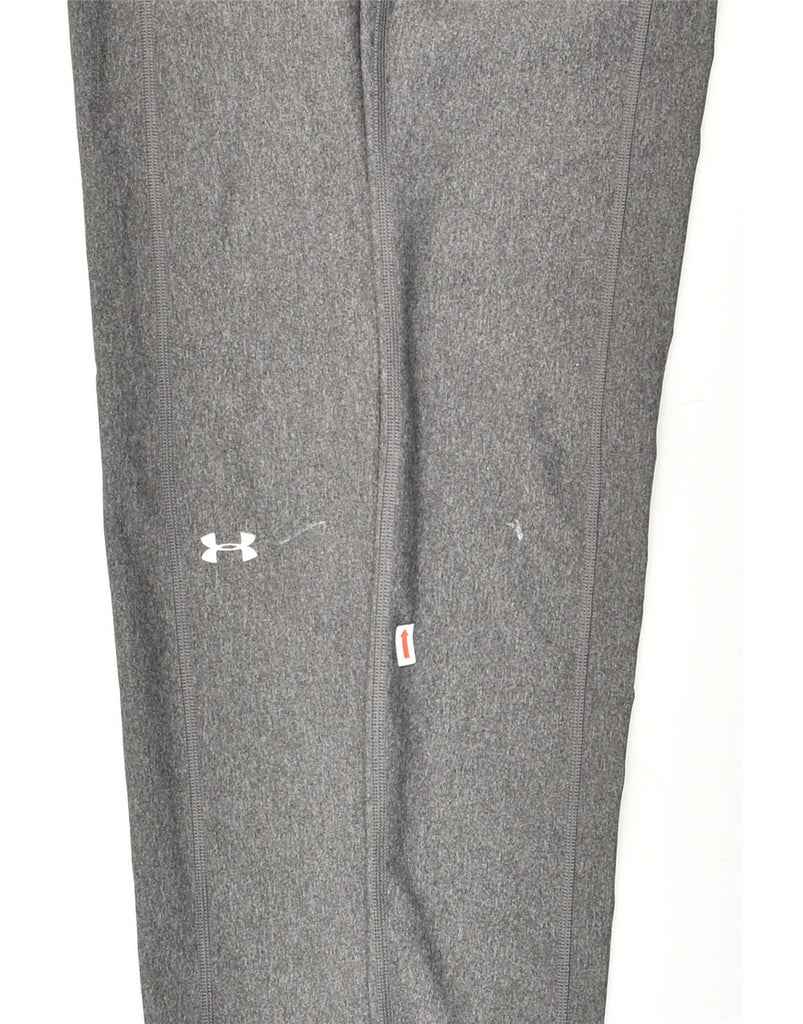 UNDER ARMOUR Womens Leggings UK 10 Small Grey | Vintage Under Armour | Thrift | Second-Hand Under Armour | Used Clothing | Messina Hembry 