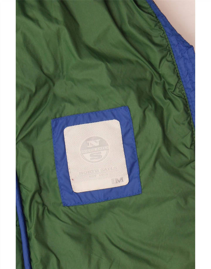 NORTH SAILS Womens Padded Gilet UK 14 Medium Pink Polyamide Vintage North Sails and Second-Hand North Sails from Messina Hembry 