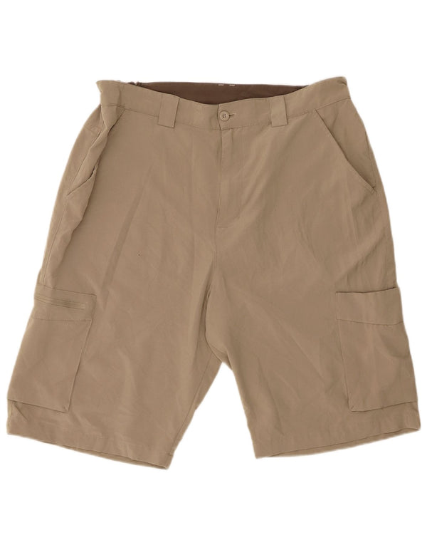 Mountain Warehouse Mens Cargo Shorts W34 Large Khaki