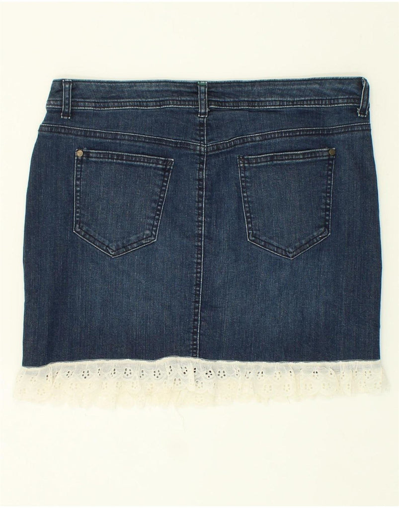 TOMMY HILFIGER Womens Denim Skirt US 10 Large W34 Blue Vintage Tommy Hilfiger and Second-Hand Tommy Hilfiger from Messina Hembry 