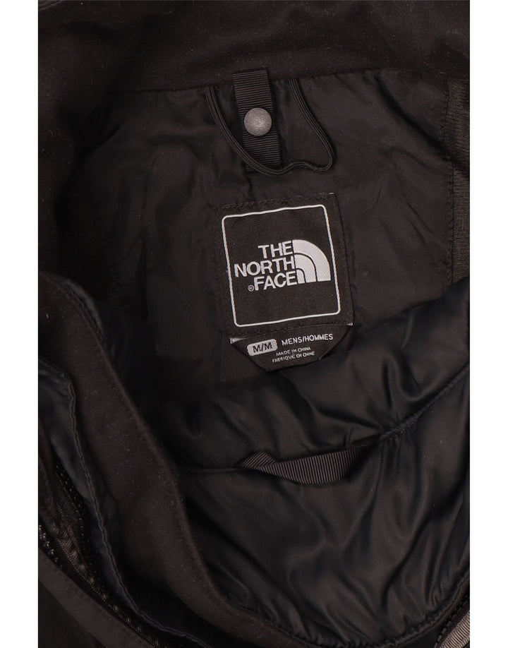 The North Face Mens Hooded Windbreaker Jacket UK 38 Medium Black Polyester