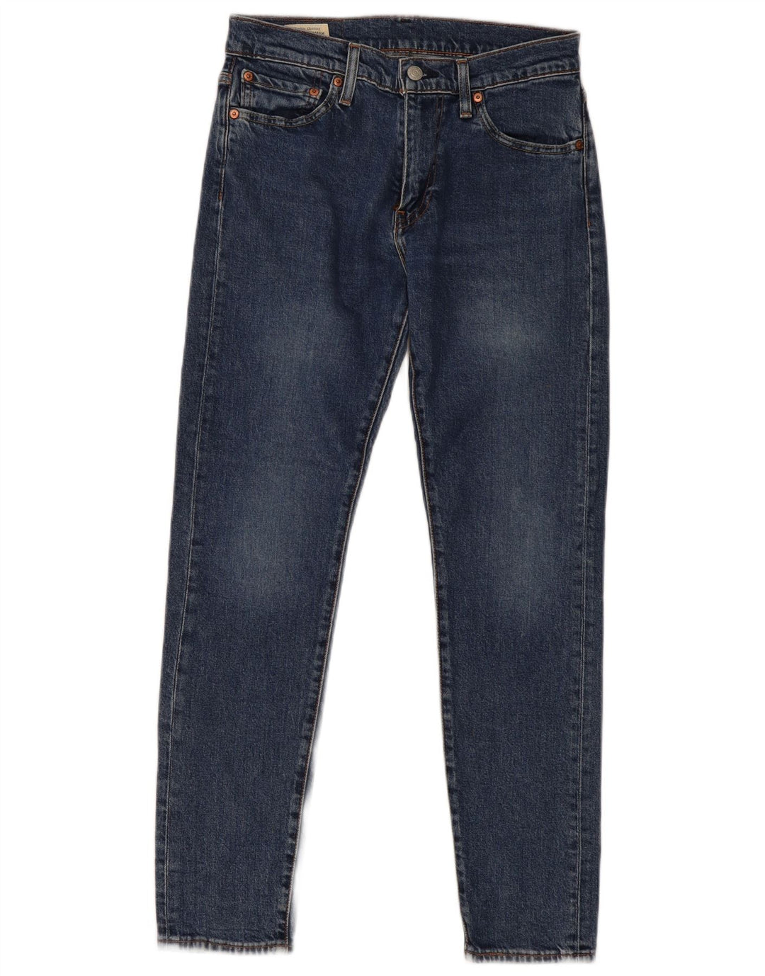 Levi's Womens 512 Slim Tapered Jeans W29 L30 Blue Cotton