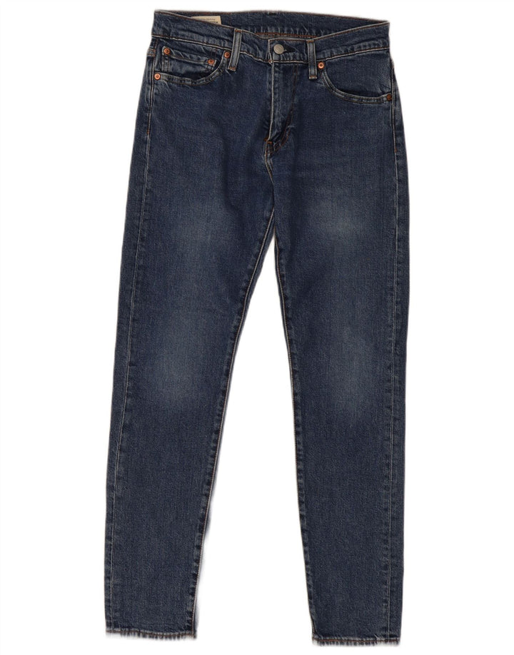 Levi's Womens 512 Slim Tapered Jeans W29 L30 Blue Cotton