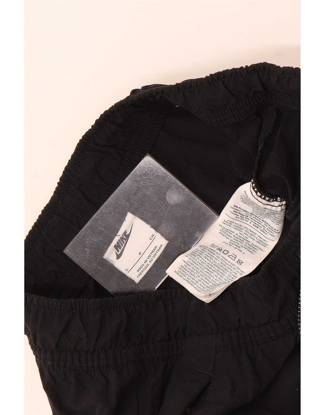 Nike Mens Cargo Tracksuit Trousers Small Black Nylon