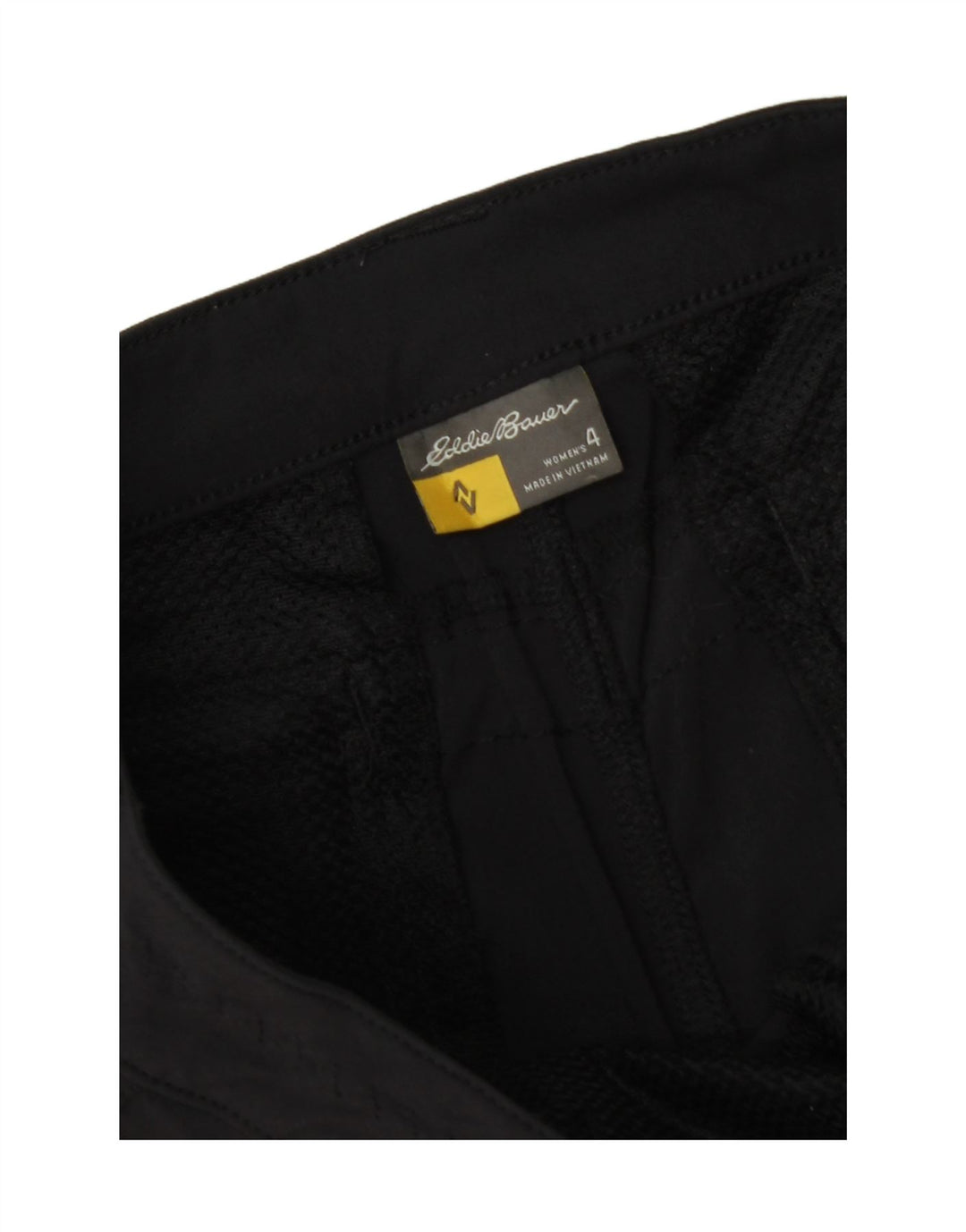 EDDIE BAUER Womens Cargo Capri Trousers US 4 Small W30 L20 Black Vintage Eddie Bauer and Second-Hand Eddie Bauer from Messina Hembry 