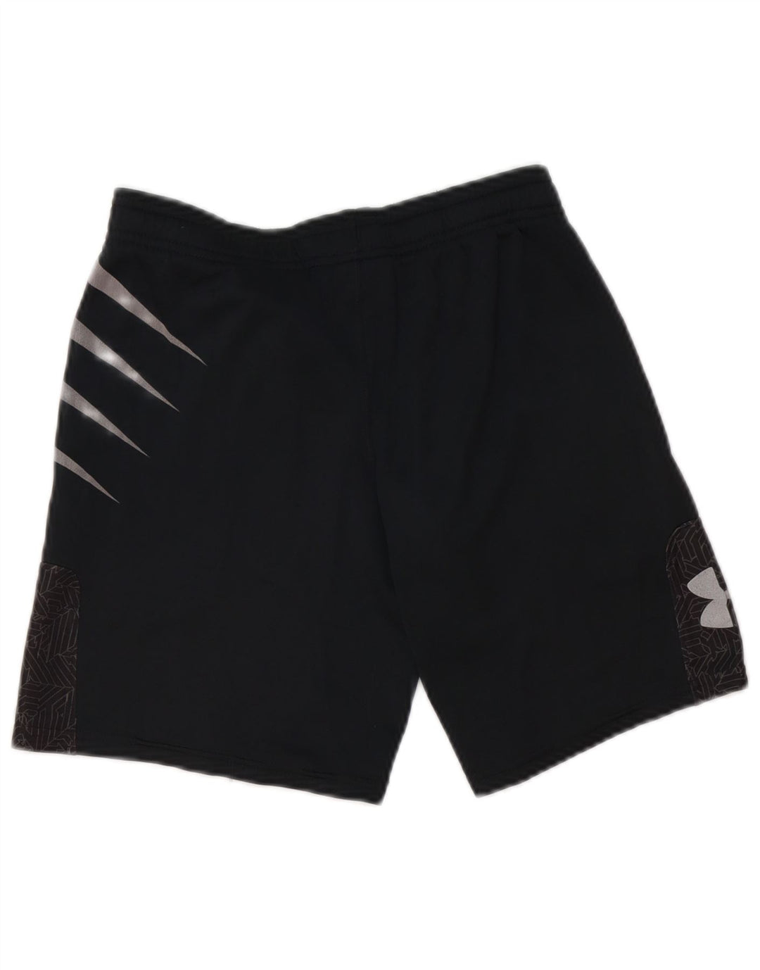 UNDER ARMOUR Boys Sport Shorts 9-10 Years Medium  Black Polyester