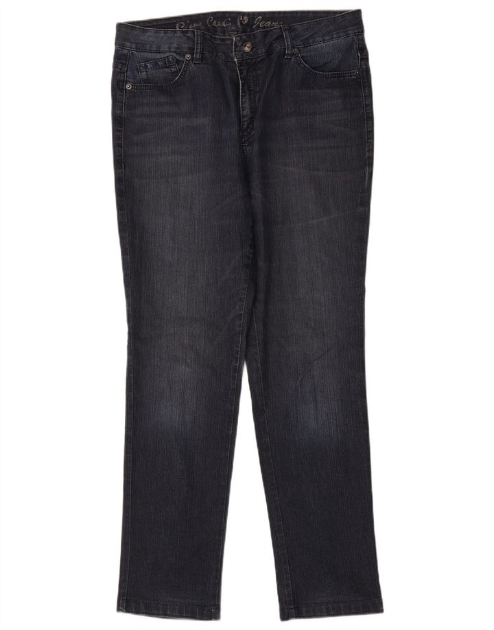 Pierre Cardin Womens Slim Jeans W34 L30 Navy Blue