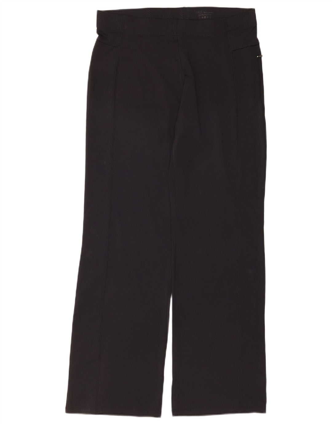 Marks & Spencer Womens Tracksuit Trousers UK 12 Medium  Black Polyester