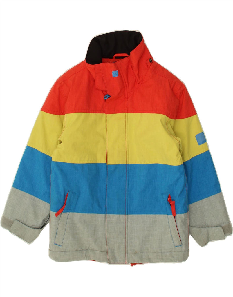 QUIKSILVER Boys Regular Fit Windbreaker Jacket 7-8 Years Multicoloured | Vintage Quiksilver | Thrift | Second-Hand Quiksilver | Used Clothing | Messina Hembry 