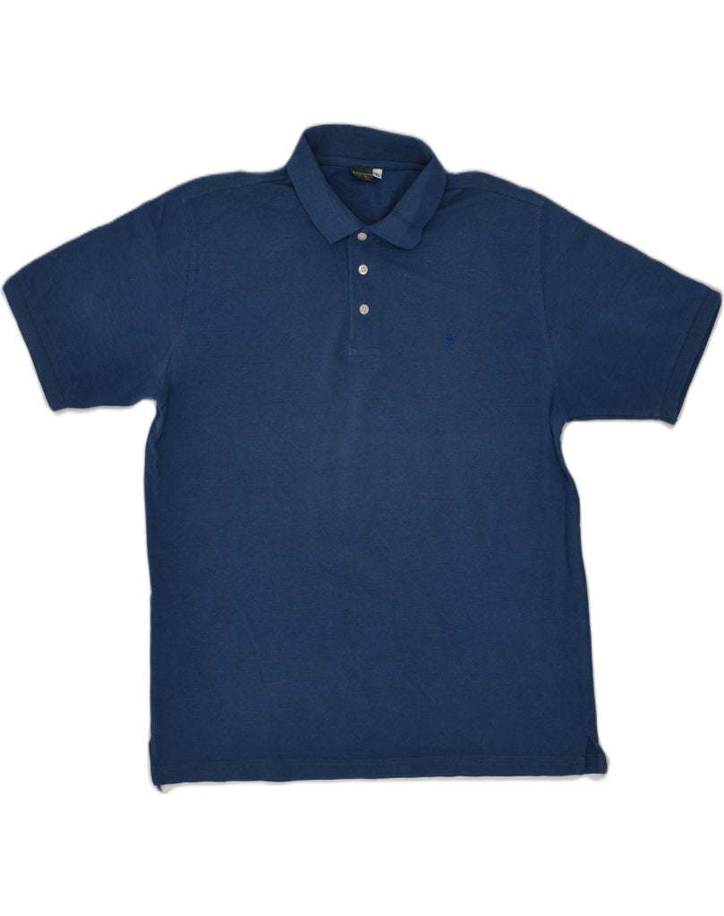 INVICTA Mens Polo Shirt XL Blue Cotton | Vintage Invicta | Thrift | Second-Hand Invicta | Used Clothing | Messina Hembry 