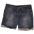 ZARA Womens Denim Shorts EU 40 Medium W30  Blue