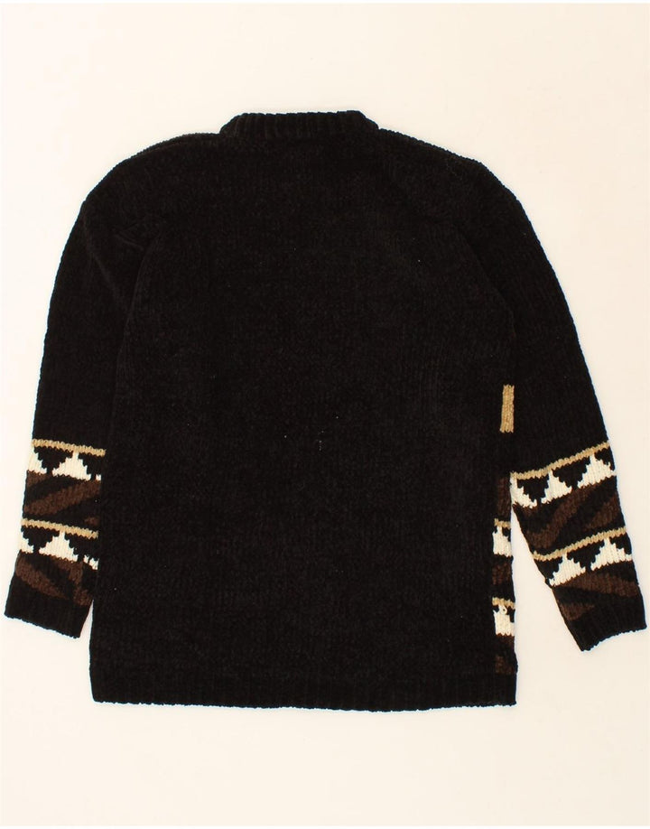 VINTAGE Womens Crew Neck Jumper Sweater UK 16 Large Multicoloured Vintage Vintage and Second-Hand Vintage from Messina Hembry 