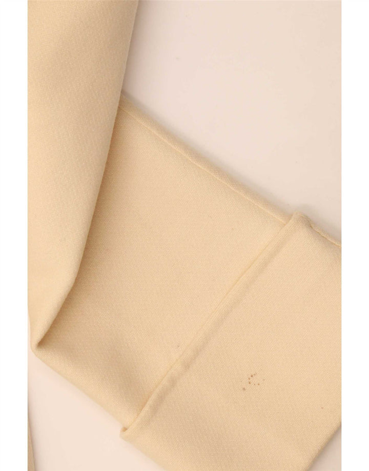 Vintage Womens Overcoat UK 10 Small Beige